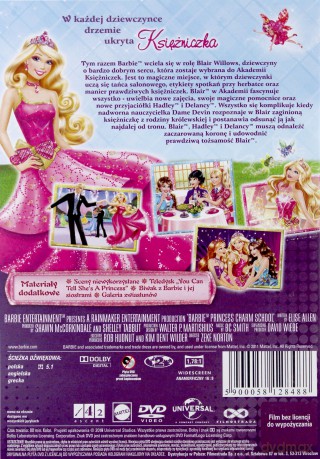 Barbie i Akademia Księżniczek [DVD]
