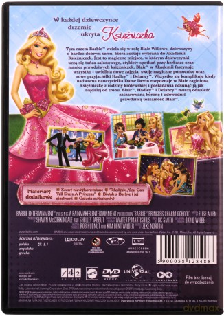 Barbie i Akademia Księżniczek [DVD]
