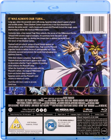 Yu-Gi-Oh! The Movie: Dark Side Of Dimensions [Blu-Ray]