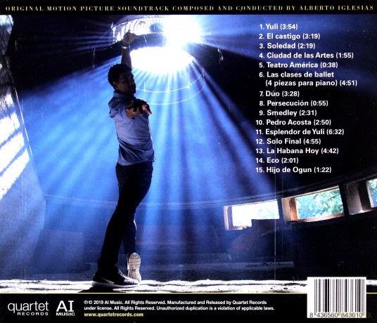 Yuli soundtrack (Alberto Iglesias) [CD]