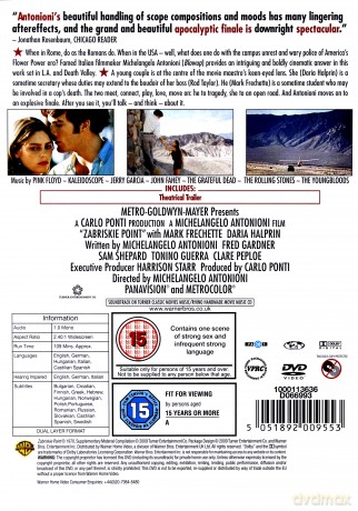 Zabriskie Point [DVD]