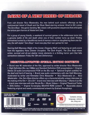 Zero Boys [2xBlu-Ray]