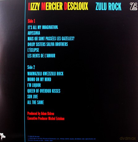 Lizzy Mercier Descloux: Zulu Rock [Winyl]