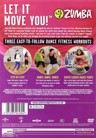 Zumba For Beginnerszumba Cardio Dance [DVD]