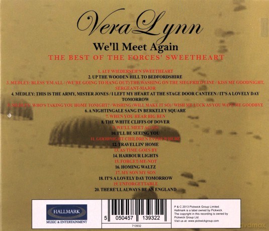 Vera Lynn: Well Meet Again [CD]