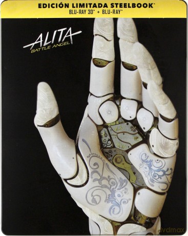 Alita: Battle Angel (steelbook) [Blu-Ray 3D]+[Blu-Ray]