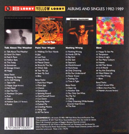 Red Lorry Yellow Lorry: Albums And Singles 1982-1989 [4CD]