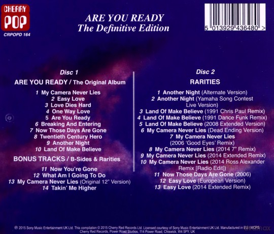 Bucks Fizz: Are You Ready Definitive Edition [2CD]