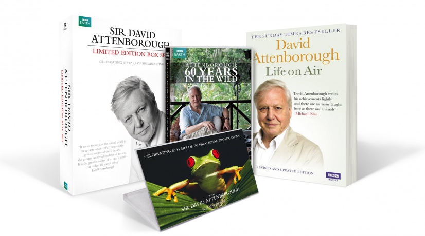 Attenborough: 60 Years in the Wild - Limited Edition Gift Set [3DVD]+[KSIĄŻKA]