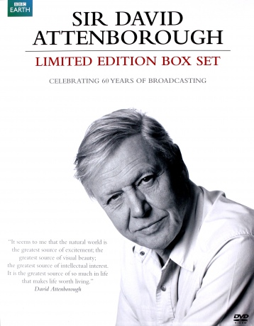Attenborough: 60 Years in the Wild - Limited Edition Gift Set [3DVD]+[KSIĄŻKA]