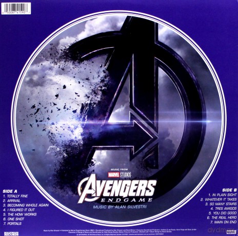 Avengers: Endgame soundtrack (Picture) (Alan Silvestri) [Winyl]