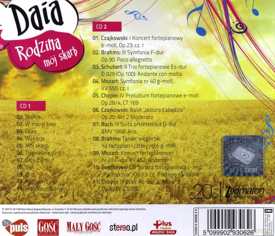Daia: Rodzina Mój Skarb [2CD]
