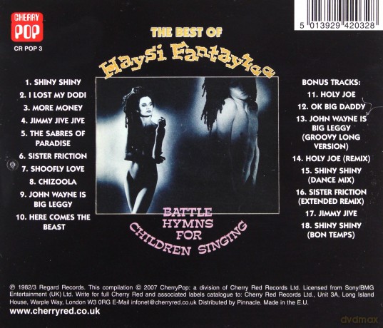 Haysi Fantayzee: Battle Hymns For Children Singing [CD]