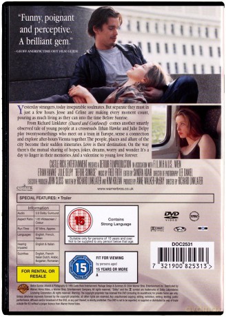 Before Sunrise (Przed wschodem Słońca) [DVD]