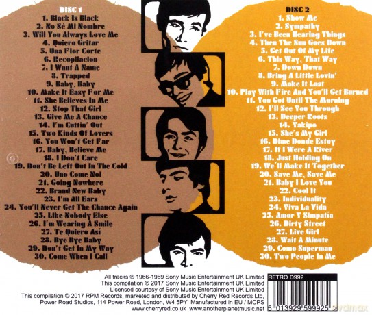 Los Bravos: Black Is Black: The Anthology 1966-1969 [2CD]