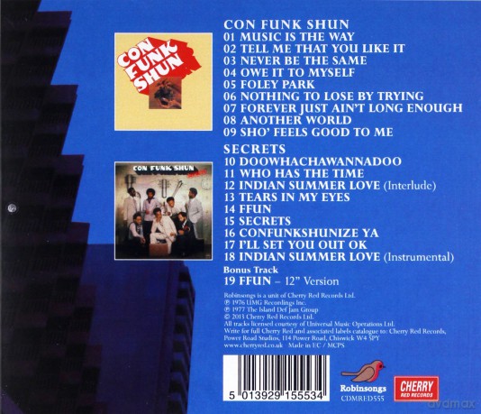 Con Funk Shun: Con Funk Shun/ Secrets [CD]