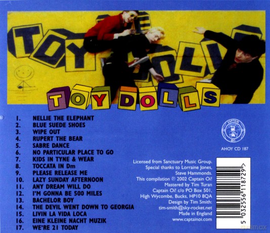 Toy Dolls: Covered In Toy Dolls [CD]