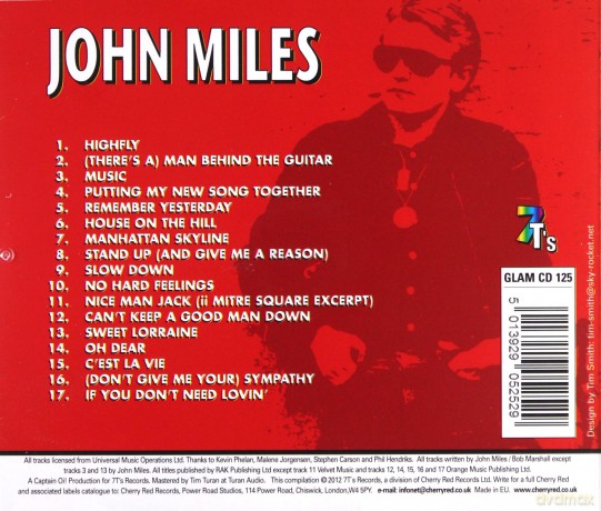 John Miles: Decca Singles - 1975 - 79 [CD]