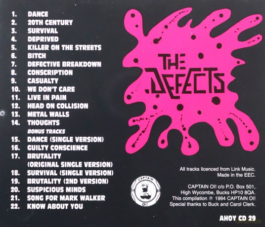 Defects: Defective Breakdown [CD]