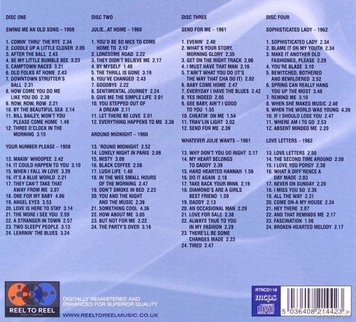 Julie London: Eight Classic Albums Vol. 2 [4CD]