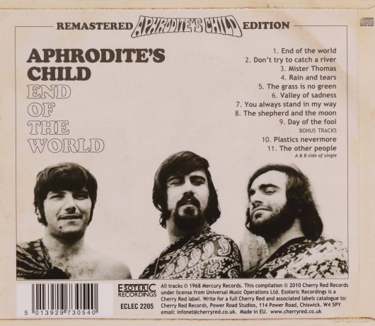 Aphrodites Child: End Of The World [CD]
