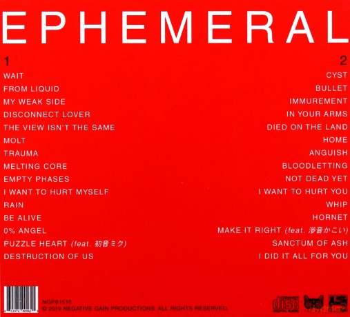 Mr. Kitty: Ephemeral [2CD]