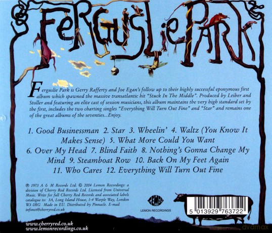 Stealers Wheel: Ferguslie Park [CD]