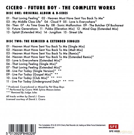 Cicero: Future Boy The Complete Works [2CD]