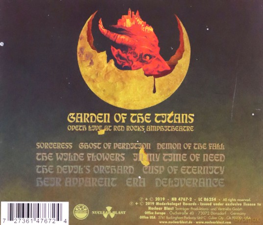 Opeth: Garden Of The Titans (Live At Red Rocks Ampitheatre) [2CD]