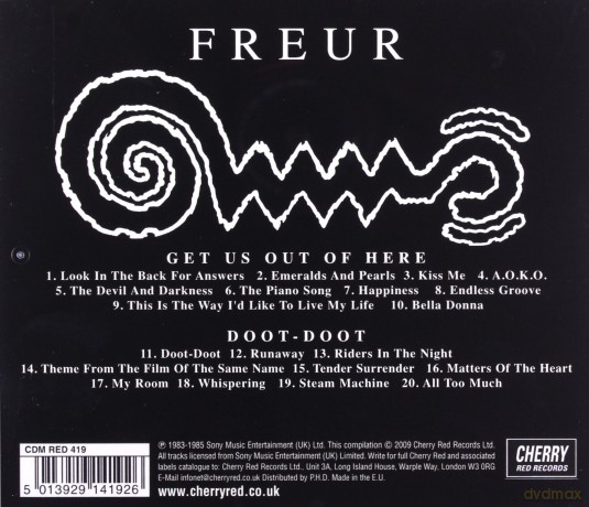 Freur: Get Us Out Of Here / Doot Doot [CD]