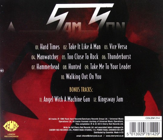Samson: Head On [CD]