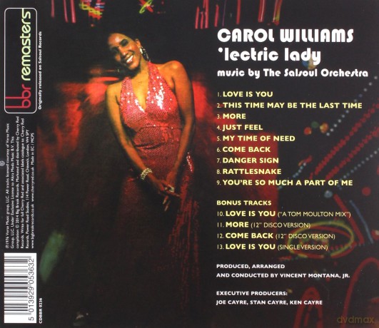 Carol Williams: Lectric Lady [CD]