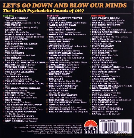 Let's Go Down And Blow Our Minds The British Psychedelic Sounds Of 1967 [3CD]