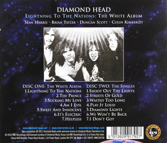 Diamond Head: Lightning To The Nations The White Album [2CD]