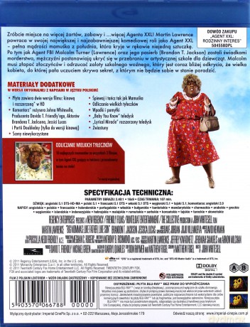 Agent XXL 3: Rodzinny Interes [Blu-Ray]