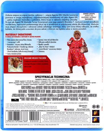Agent XXL 3: Rodzinny Interes [Blu-Ray]