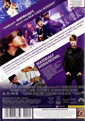 Justin Bieber: Never Say Never [DVD]