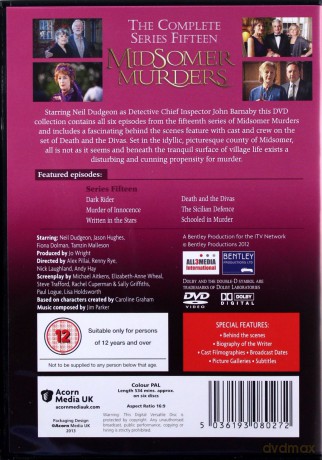Midsomer Murders Season 15 [6DVD]