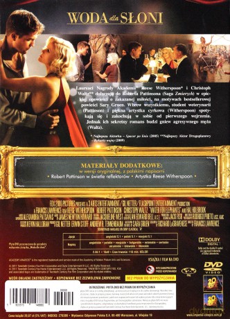 Woda dla słoni (booklet) [DVD]