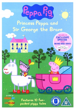 Peppa Pig Princess Peppa And Sir George The Brave [DVD]