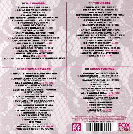 Samantha Fox: Play It Again. Sam - The Fox Box [2CD]+[2DVD]