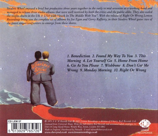Stealers Wheel: Right Or Wrong [CD]