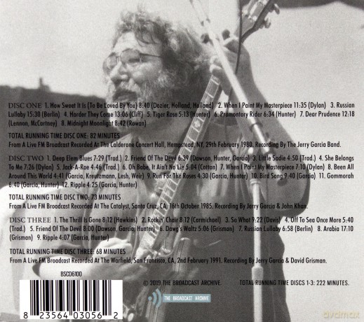 Jerry Garcia: The Broadcast Archives [3CD]