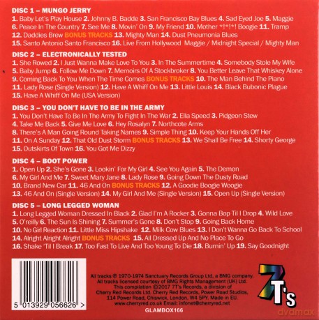 Mungo Jerry: The Dawn Albums Colection Boxset [5CD]
