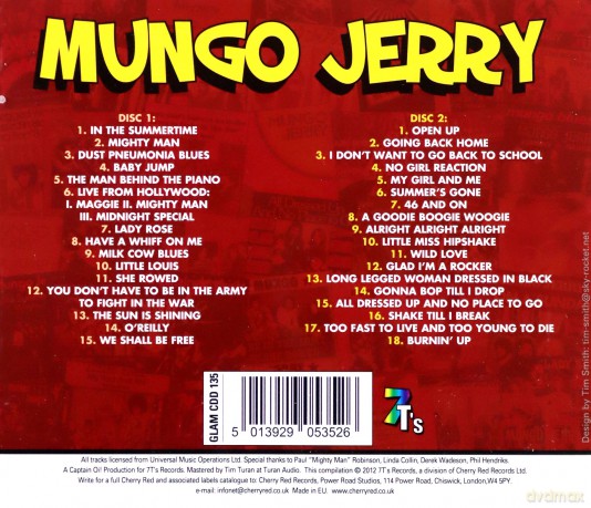 Mungo Jerry: The Dawn Singles Collection [2CD]