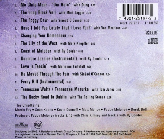 Chieftains: The Long Black Veil [CD]