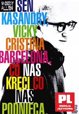 Kolekcja Woody Allena: Sen Kasandry / Co nas kręci, co nas podnieca / Vicky Cristina Barcelona BOX [3DVD]