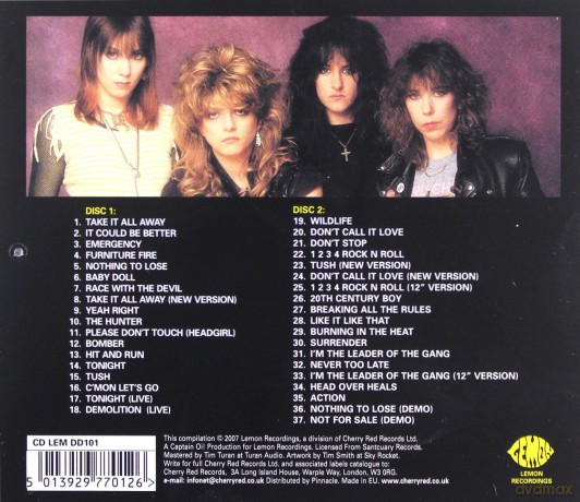 Girlschool: The Singles [2CD]