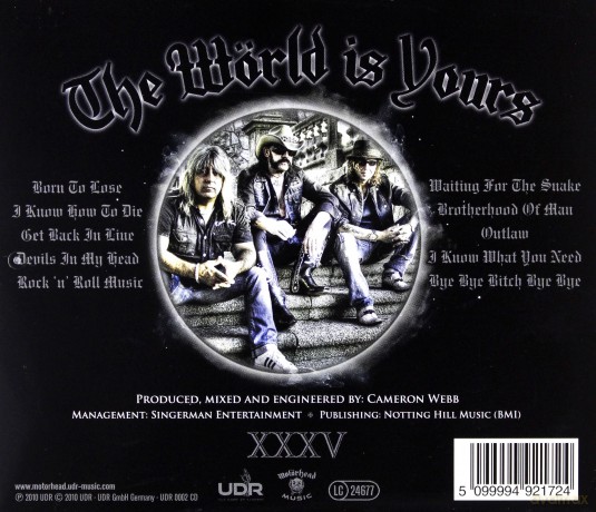 Motorhead: The World Is Yours [CD]