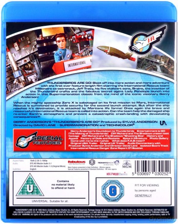 Thunderbirds Are Go [Blu-Ray]
